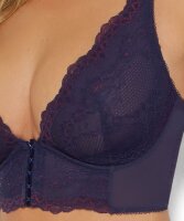 Gossard Lace Longline V-Bügel BH mit Frontverschluss Eclipse
