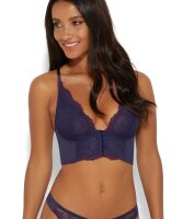 Gossard Lace Longline V-Bügel BH mit Frontverschluss Eclipse