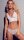 Gossard Lace Longline V-Bügel BH mit Frontverschluss White