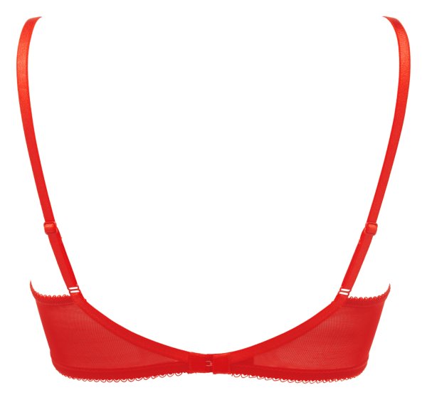 Gossard Lace Natural Push-Up BH Chilli Red