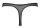 Gossard VIP Eyelash String Black