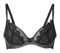 Gossard VIP Eyelash Bügel BH Black 75 E