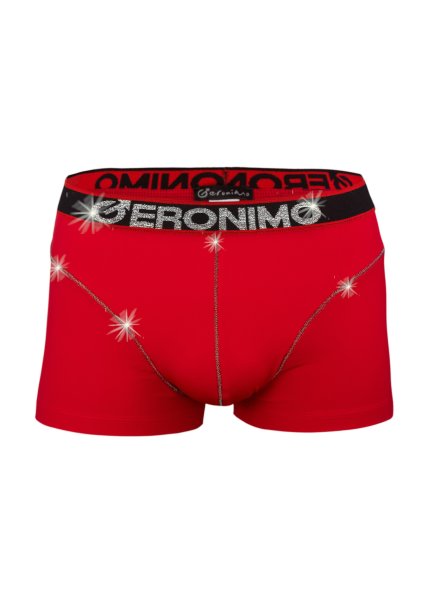 Geronimo Erotic G-Plus Line Boxer Red