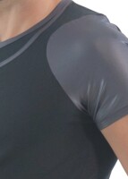 Geronimo Erotic Push or Zipp T-Shirt Black XL