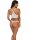 Gossard Lace Longline V-Bügel BH mit Frontverschluss White 65 E