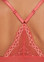 Gossard Lace Longline BH mit Frontverschluss Cinnamon
