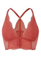 Gossard Lace Longline BH mit Frontverschluss Cinnamon