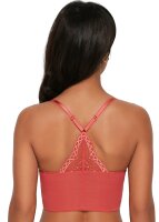 Gossard Lace Longline BH mit Frontverschluss Cinnamon