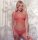 Gossard Lace Longline BH mit Frontverschluss Cinnamon
