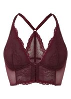 Gossard Lace Longline BH mit Frontverschluss Feige