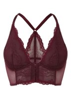 Gossard Lace Longline BH mit Frontverschluss Feige