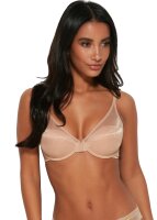 Gossard Glossies Halbgefütterter Triangel BH Nude