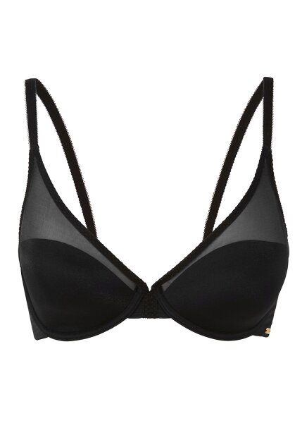 Gossard Glossies Halber Schalen BH Black