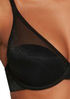 Gossard Glossies Halbgefütterter Triangel BH Black