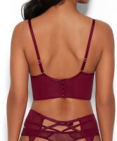 Gossard VIP Romanchic Push-Up Longline BH Bordeaux