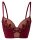 Gossard VIP Romanchic Push-Up Longline BH Bordeaux