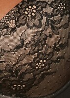 Gossard Glossies Lace Push-Up BH Black 75 E