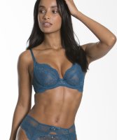 Gossard Lace Natural Push-Up BH Inkblue