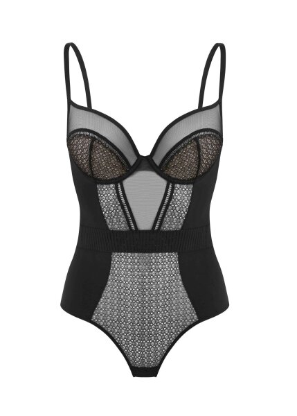 Gossard Graphic Luxe Bügel BH-Body Black