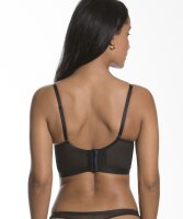 Gossard VIP Geisha Push-Up Longline BH Black/Red