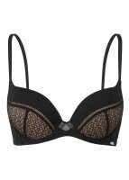 Gossard Graphic Luxe Push-Up BH Black 65 C