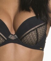 Gossard Graphic Luxe Push-Up BH Black 65 C