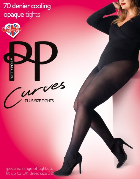 Pretty Polly Curves 70D Cooling Opaques