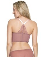 Gossard Lace Longline V-Bügel BH mit Frontverschluss Cinder Rose