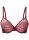 Gossard Glossies Lace Moulded BH Bordeaux