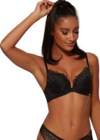 Gossard Swirl Push-Up BH Black