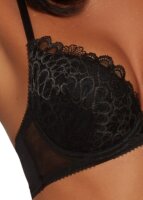 Gossard Swirl Push-Up BH Black
