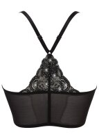 Gossard Glitter Longline V-Bügel BH mit Frontverschluss Black