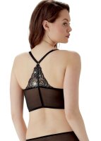 Gossard Glitter Longline V-Bügel BH mit Frontverschluss Black