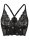 Gossard Glitter Longline V-Bügel BH mit Frontverschluss Black