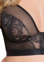 Gossard Femme Longline V-Bügel BH mit Frontverschluss Black