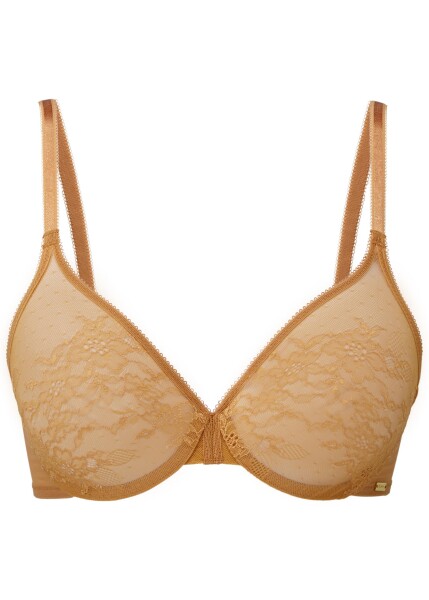 Gossard Glossies Lace Moulded BH Spiced Honey 80E