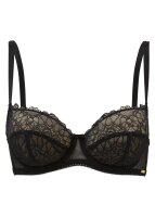 Gossard Swirl Balcony BH Black 80 B