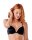 Pretty Polly Lingerie Graphic Mesh Schalen-BH mit Vorderverschluss Black