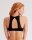 Pretty Polly Lingerie Graphic Mesh Schalen-BH mit Vorderverschluss Black