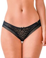 Pretty Polly Lingerie Graphic Mesh Slip Black