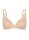 Pretty Polly Lingerie Naturals Bügelloser Triangel-BH Crème Brulee