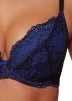 Gossard Lace Push-Up BH Black/ Electric