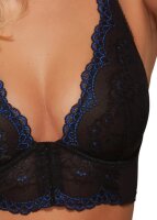 Gossard Lace Longline V-Bügel BH mit Frontverschluss Black/ Electric