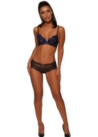 Gossard Lace Natural Push-Up BH Black/ Electric