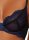 Gossard Lace Natural Push-Up BH Black/ Electric