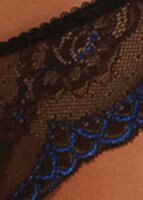 Gossard Lace Slip Black/ Electric