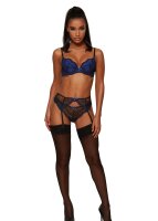 Gossard Lace Strumpfgürtel Black/ Electric