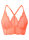 Gossard Lace Longline V-Bügel BH mit Frontverschluss Neon Coral