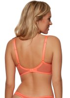 Gossard Lace Natural Push-Up BH Neon Coral