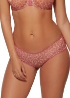 Gossard Glossies Leopard Short Blush Print